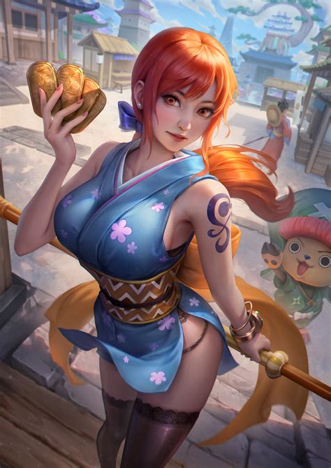 ArtStation - Nami One Piece Fan Art