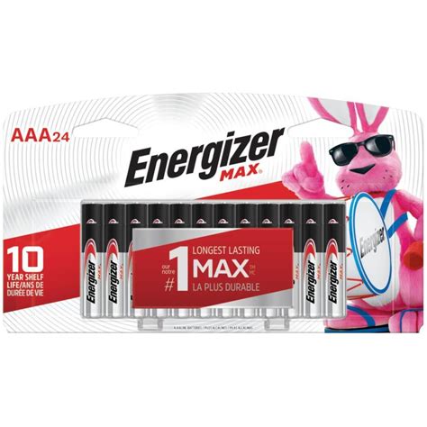 Energizer MAX Alkaline AAA Batteries (24-Pack) at Lowes.com