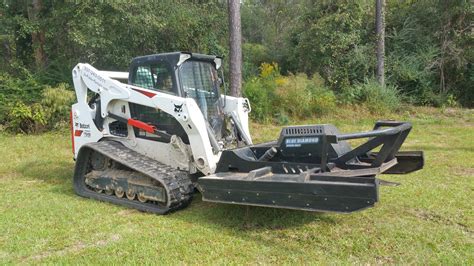 Mulcher Rental Track Loader Skid Steer With Rotary Cutter,, 59% OFF