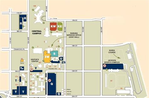 Uncc Campus Map Printable