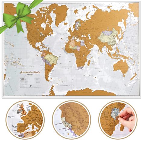 Buy Scratch The World ® Travel - Scratch Off World - X-Large 23 x 33 ...