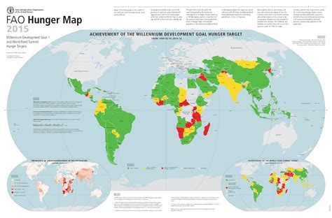 FAO Hunger Map (2015) - Vivid Maps