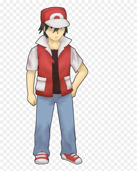 Pokemon Trainer Red Png - Red Pokemon Trainer Png, Transparent Png ...