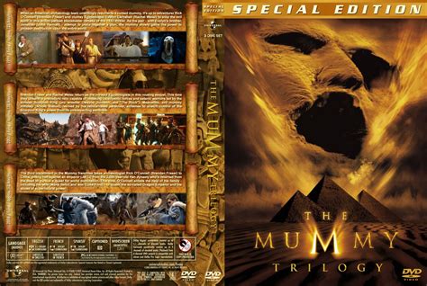 The Mummy Trilogy - Movie DVD Custom Covers - Mummy Trilogy v1 :: DVD ...