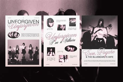 UNFORGIVEN - LE SSERAFIM POSTERS :: Behance