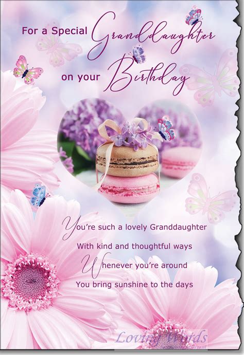 Special Granddaughter Birthday | Greeting Cards by Loving Words