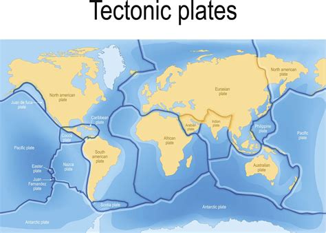 Types Of Plate Boundaries Map