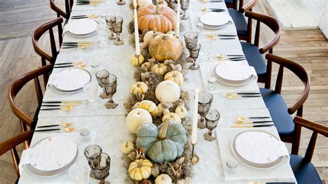 Thanksgiving Cooking How-Tos | Thanksgiving dinner table setting ...