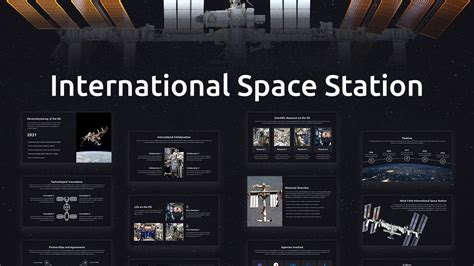 Free International Space Station Template PPT & Google Slides