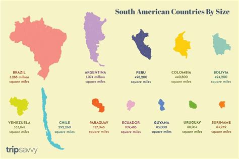 When to Visit the Countries of South America | South america map, South ...