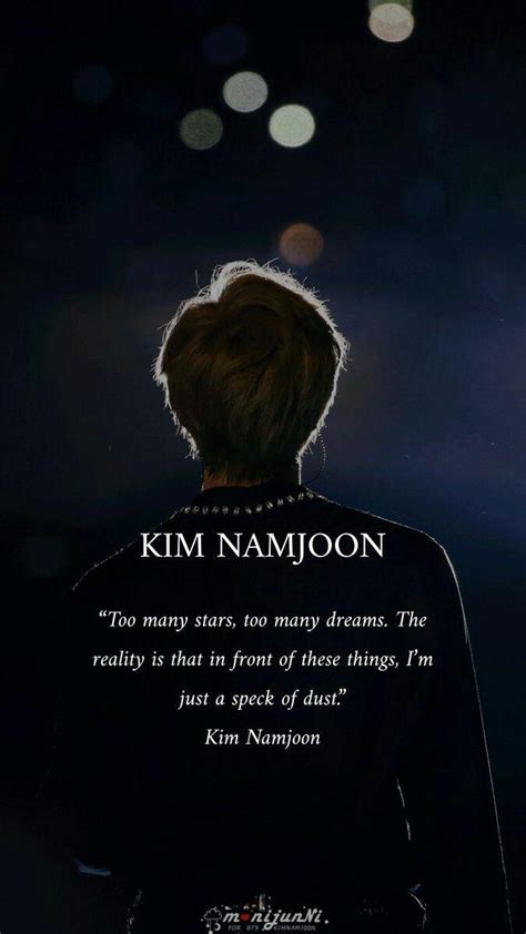 BTS RM Quotes Wallpapers - Wallpaper Cave