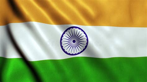 India Flag Showing on World Map with 3D Rendering Stock Footage - Video ...