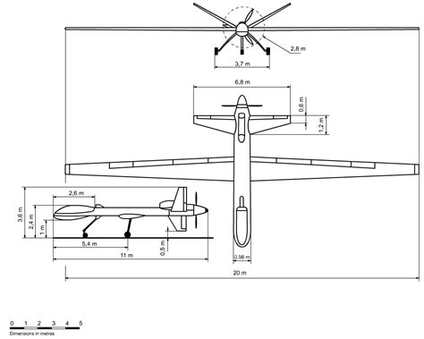 General Atomics MQ-9 Reaper Blueprint