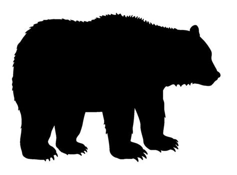 Bear Silhouette 2 | Fat Bear Logo | Pinterest