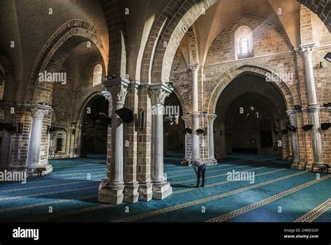 The great omari mosque in gaza hi-res stock photography and images - Alamy