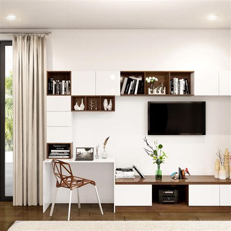 Bedroom TV Unit Designs - Cabinets and Panels | Design Cafe