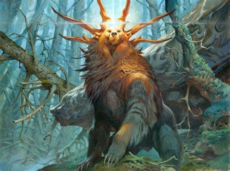 Ayula, Queen Among Bears, Jesper Ejsing | Creature concept art ...