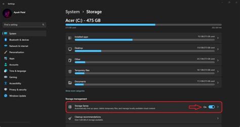 How to Automatically Free up Storage Using Storage Sense in Windows 11 ...