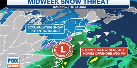 Potential nor'easter could bring snow to the Northeast this week | Fox ...