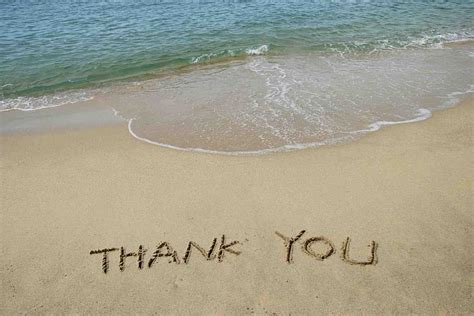 Thank you from ocean, beach, many thanks, sand, thanks, HD wallpaper ...