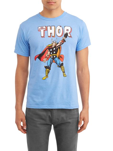 Men's Marvel Thor Thor's Hammer Short Sleeve Graphic T-shirt - Walmart.com