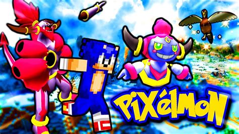 Minecraft Pixelmon SONIC BATTLES FOR HOOPA RINGS?! (Minecraft Pokemon ...