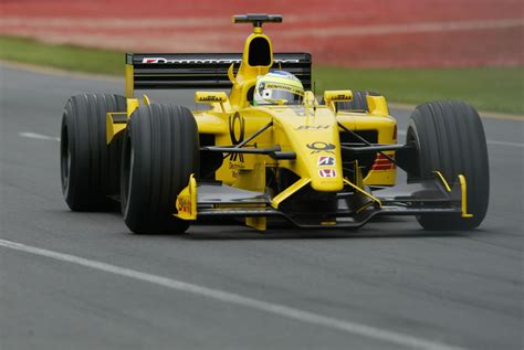 Free download | HD wallpaper: yellow racing car, jordan ej12, f1 ...