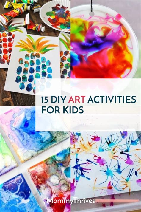 15 Creative Art Projects For Kids - MommyThrives