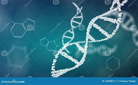 Structure of the DNA Double Helix Animation Stock Image - Image of acid ...