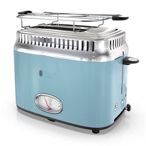 Russell Hobbs Retro Style 2-Slice Toaster, Heavenly Blue, TR9150BLR ...