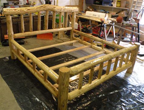 Free Log Bed Plans PDF Woodworking