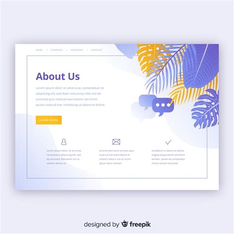 About Us Template Free