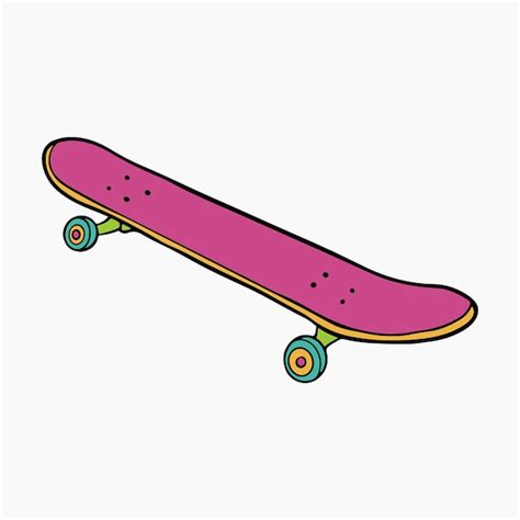 Skateboard Clip Art Images - Free Download on Freepik