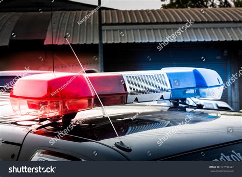 Siren On Police Car Stock Photo 177594347 : Shutterstock