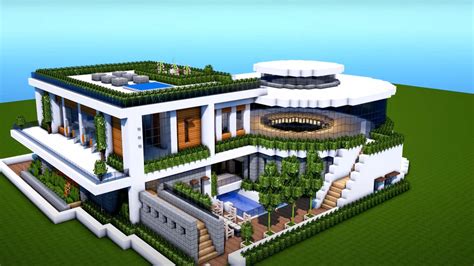 Modern Mansion Floor Plans Minecraft | Two Birds Home