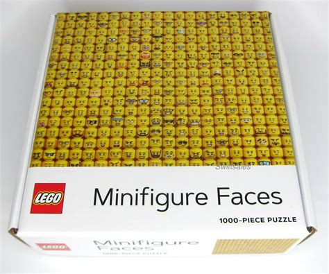 LEGO 1000 Piece Jigsaw Puzzle - Minifigure Faces - Walmart.com