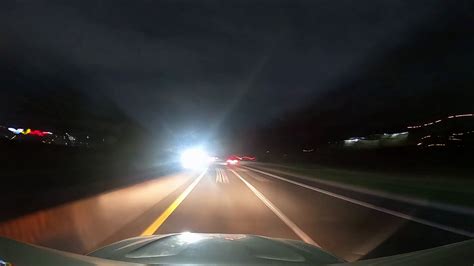 Exciting High Speed Highway Night Driving Stock Footage SBV-347319306 ...