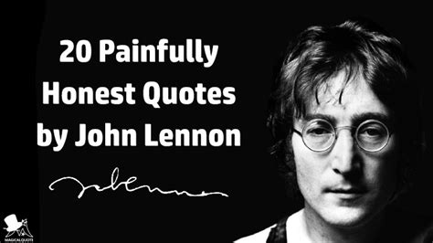 20 Painfully Honest Quotes by John Lennon - MagicalQuote