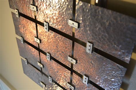 Custom Made Hammered Copper Wall Art by Fabitecture | CustomMade.com