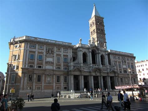 HD wallpaper: santa maria maggiore, rome, italy, building, architecture ...