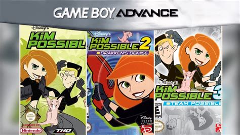 Kim Possible Games for GBA - YouTube