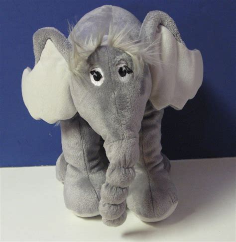 Horton Hears a Who / Hatches an Egg Plush Elephant - 9" - Dr. Seuss - 2007