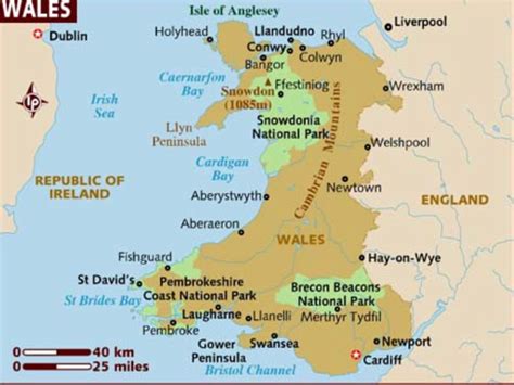 Map of Wales | Wales map, Wales travel, Wales england