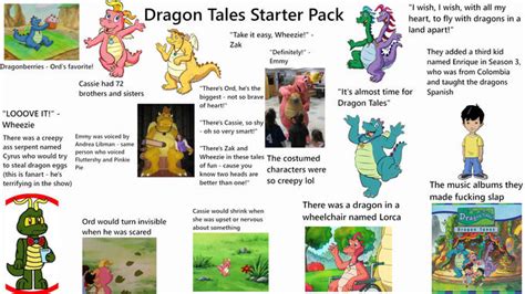 Dragon Tales Starter Pack | /r/starterpacks | Starter Packs | Know Your ...