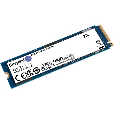 Kingston 2TB NV2 M.2 2280 PCIe 4.0 x4 NVMe SSD SNV2S/2000G B&H