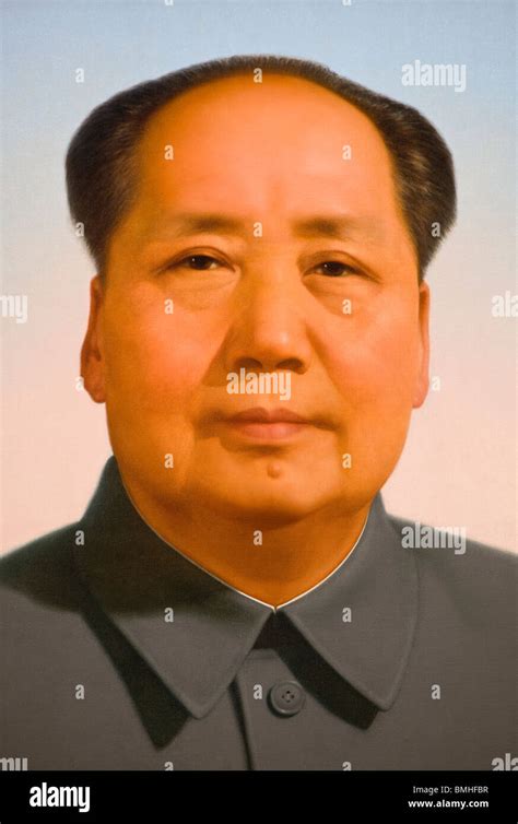 Chairman Mao Portrait The Forbidden City Beijing China Stock Photo - Alamy