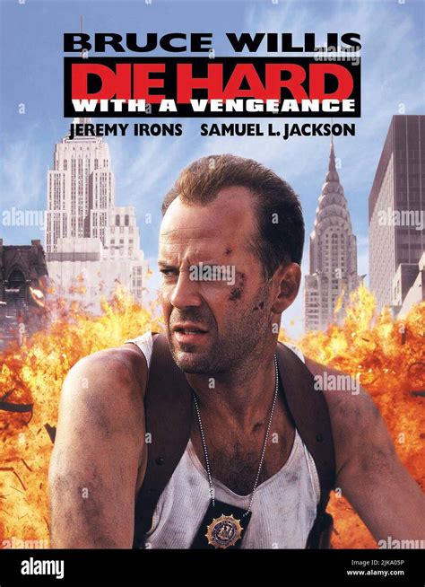 Bruce Willis Poster Film: Die Hard: With A Vengeance; Die Hard 3 (USA ...