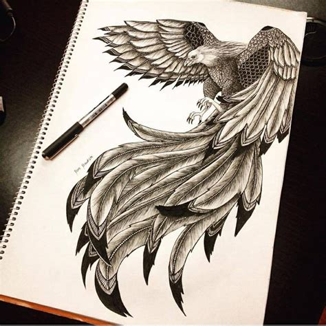 Pin by Finix on Dibujos | Phoenix tattoo design, Phoenix tattoo ...