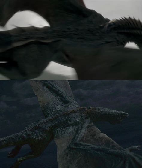 Size comparison between Vhagar and Drogon, she’s huge : r/HouseOfTheDragon