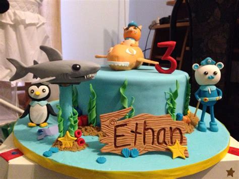 Octonauts Cake I made for my nephew. | Octonauts cake, Cake, Octonauts